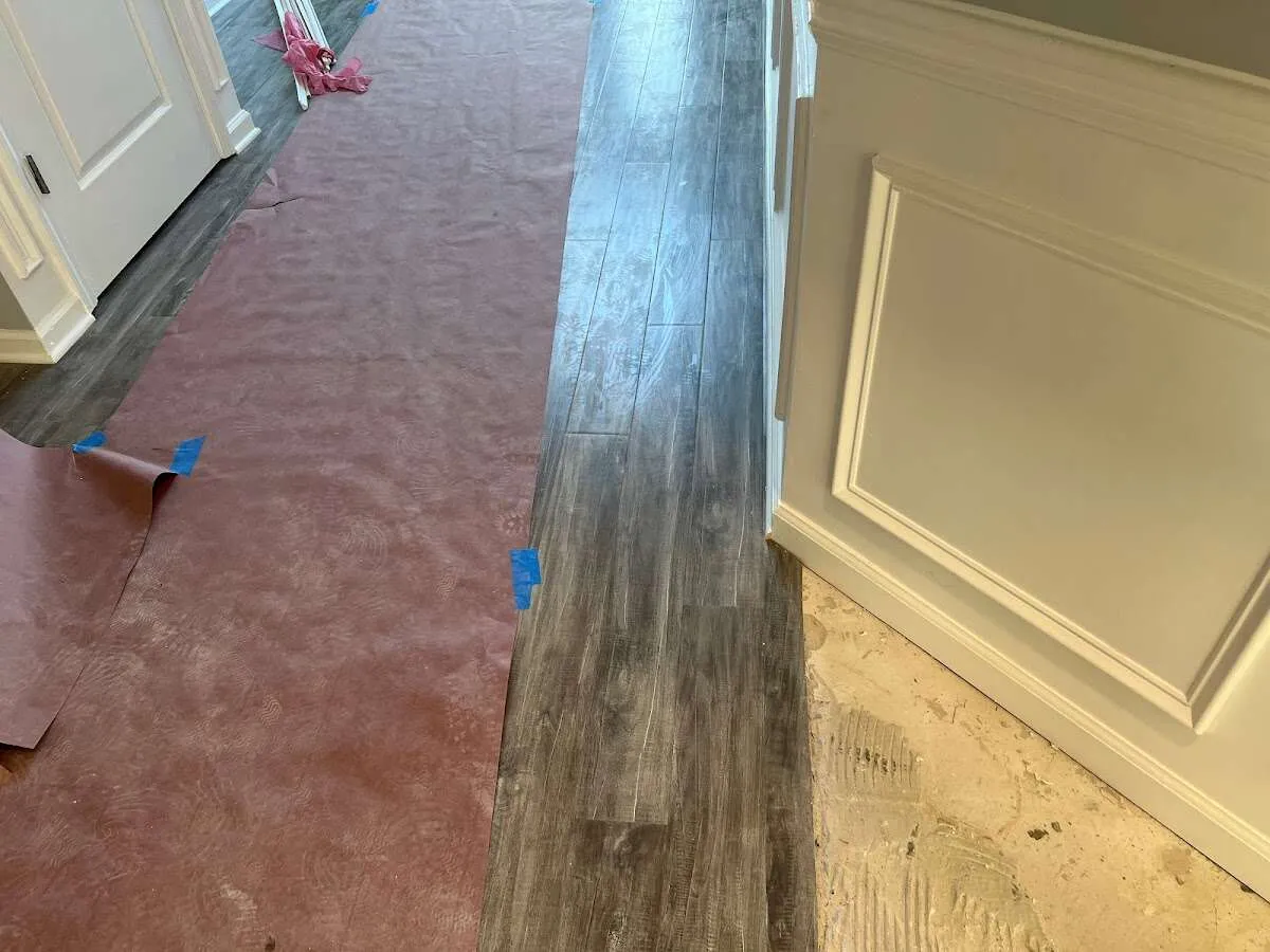 Completed marble shower restoration in Deer Park